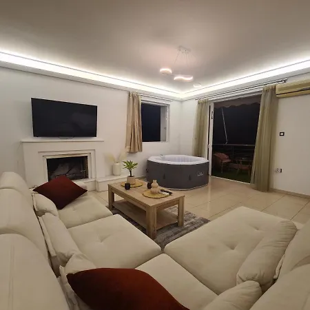 Διαμέρισμα Sunny Private Jacuzzi Hydromassage Acropolis & Lycabettus Far View Parking 300m Metro Peristeri
